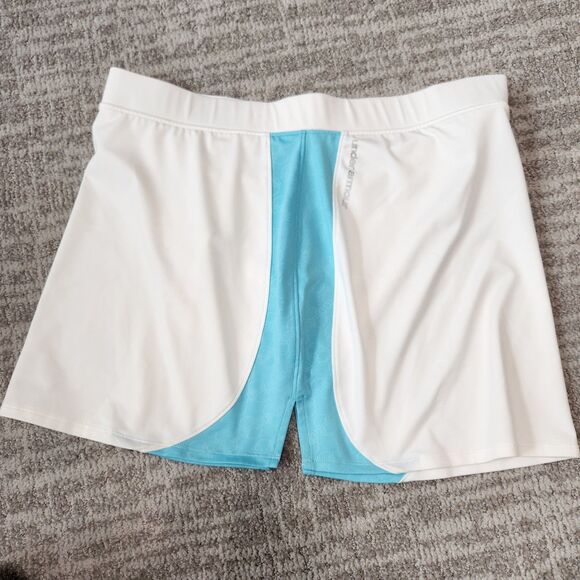 Under Armour Women's Performance Tennis Skort White Blue Size XL - Picture 7 of 10